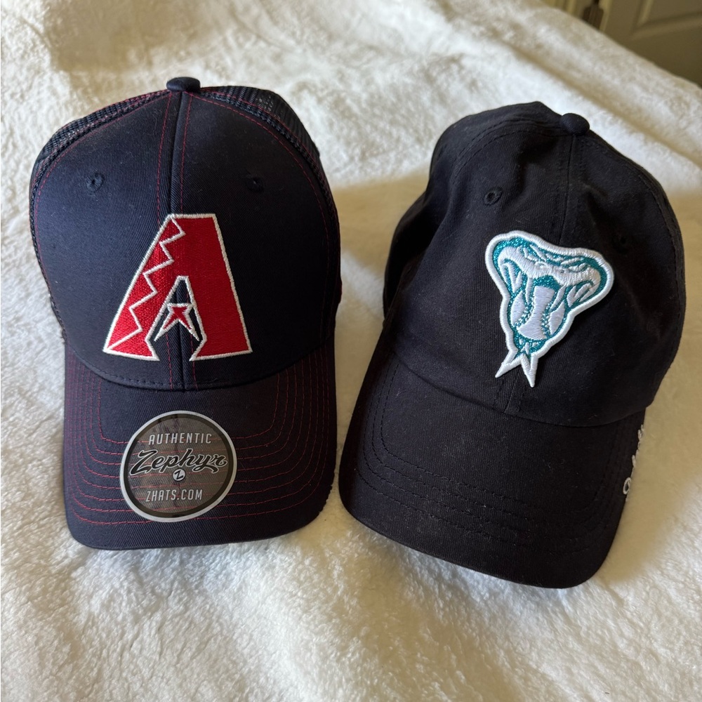 Bundle of 2 Arizona Diamondbacks hats